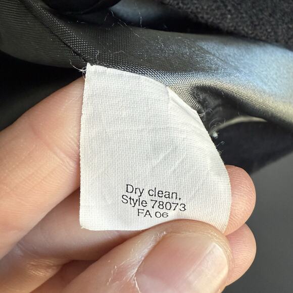 J Crew Women’s Wool Blazer Size 4 Short Navy Cinch‎ Waist - Picture 10 of 13